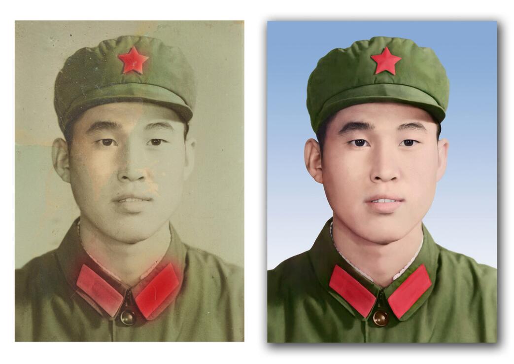 沙湾破损照片修复-18
